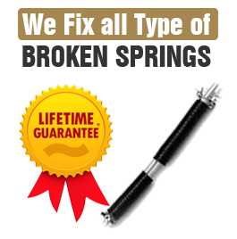 fix broken garage door springs banner sidebar